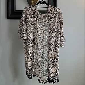 Serra swimsuit beach cover-up wrap